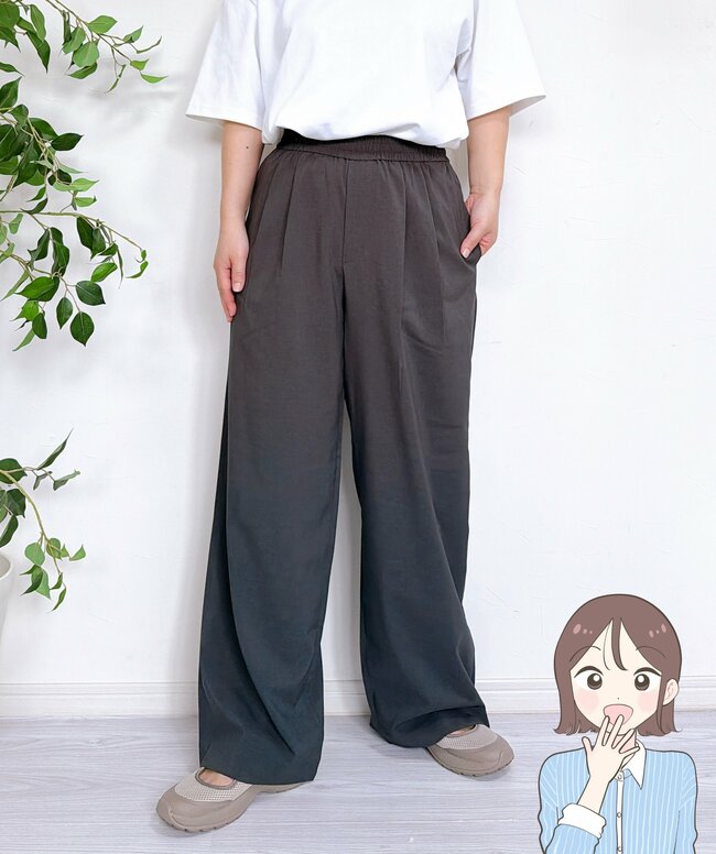 【ユニクロ】「結局3本買い」まとめ買い続出の“2990円ワイドパンツ”が大好評「今年はこればかり」「酷暑に最適」《購入レビュー》