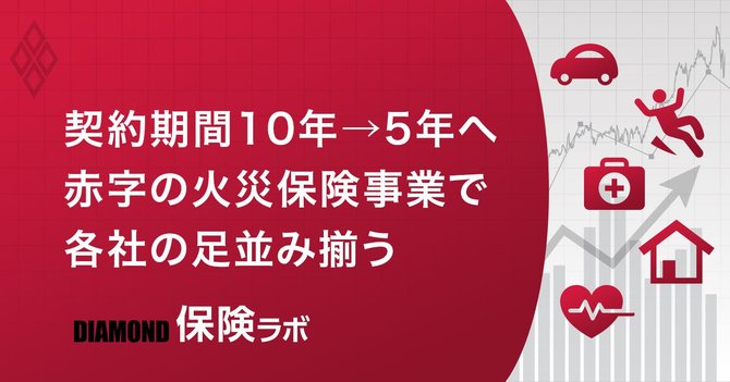 損保悲願の 火災保険最長5年 足並み揃う それでも拭えない不透明感 ダイヤモンド保険ラボ ダイヤモンド オンライン