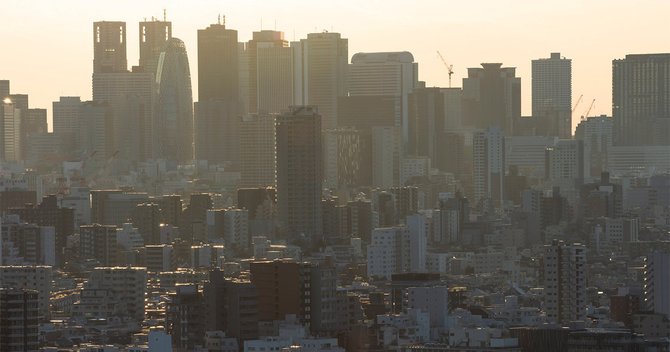 東京のビル群