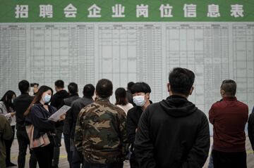 中国の失業率、コロナ禍でもほぼ上昇なしの謎