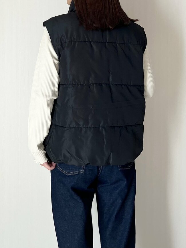 「家の中でも活躍してます」ハニーズの“ぽかぽかベスト”マフラーなしでも暖かい!「中に厚手のものも着れる」「スゴく暖かい!」