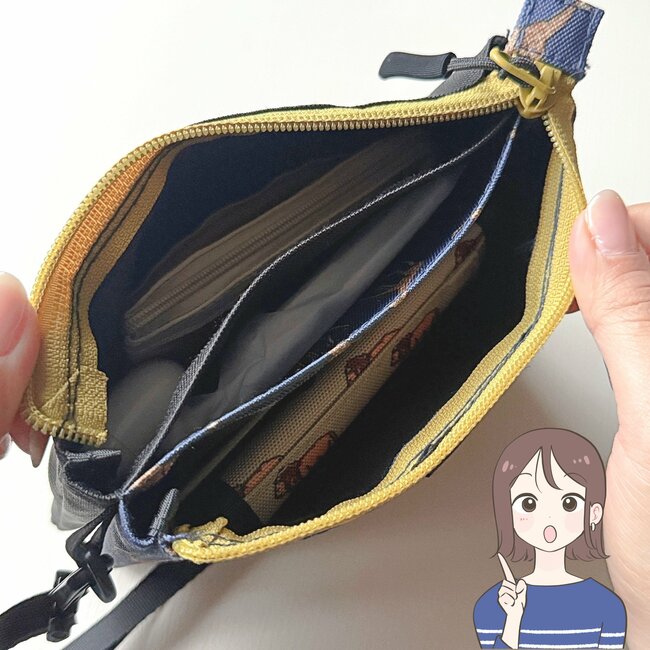 「褒められアイテム!」「とてもかわいい」ニコアンドの“おしゃれサコッシュ”お出かけから旅行までたっぷり使える!「良い買い物ができました」