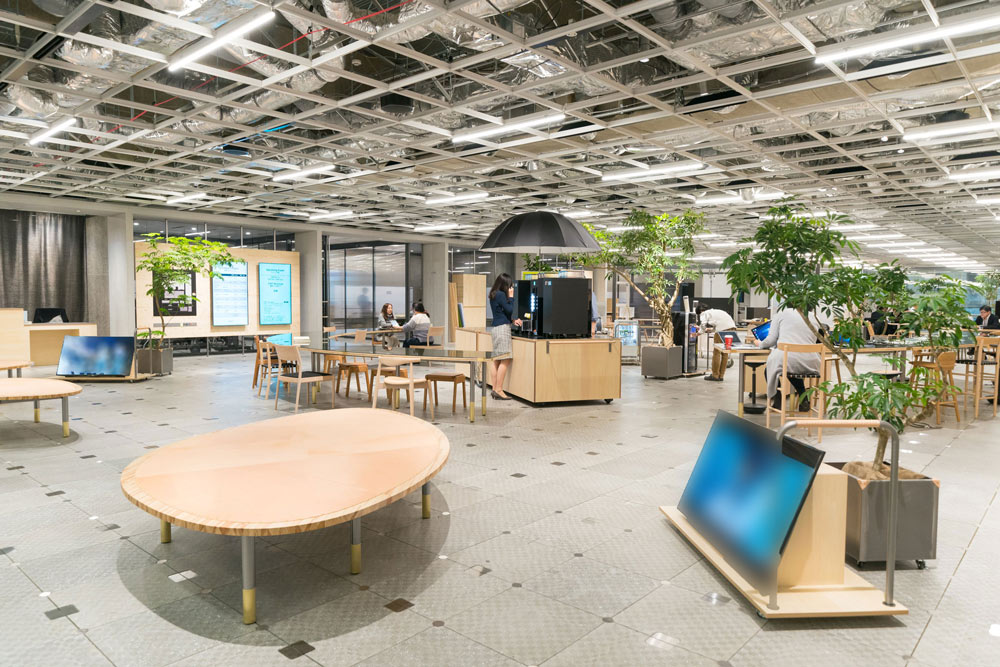 ソニー品川本社にある「PORT」