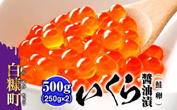いくら醤油漬（鮭卵）500g