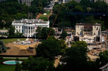 米最高裁、ホワイトハウス宴会場の建設継続を容認