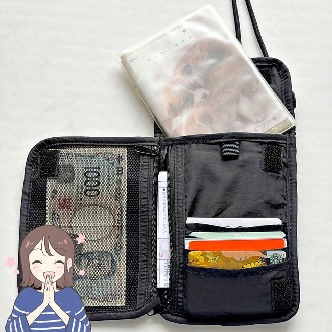 カードや診察券が30枚入った！3COINSの“ポケットたくさんケース”お薬手帳もすっぽりで天才すぎる！「病院、薬局に持っていってます」「ペッタンコでかさばらなくて良いです」