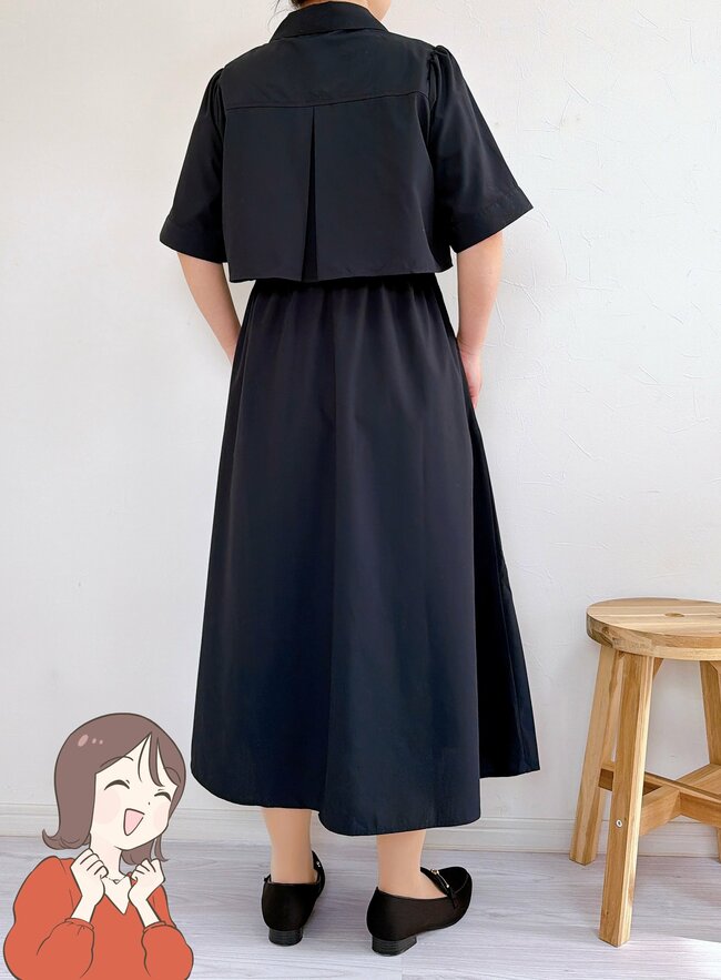 「求めていたワンピはこれだ！」ハニーズで“理想すぎるワンピース”を見つけた…！「服選びの悩みを全て解決」「なかなかない、かわいいデザイン」