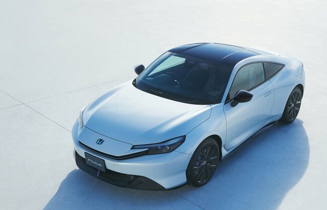 ホンダ独自のハイブリッドシステムであるe:HEVを進化させた6代目プレリュード