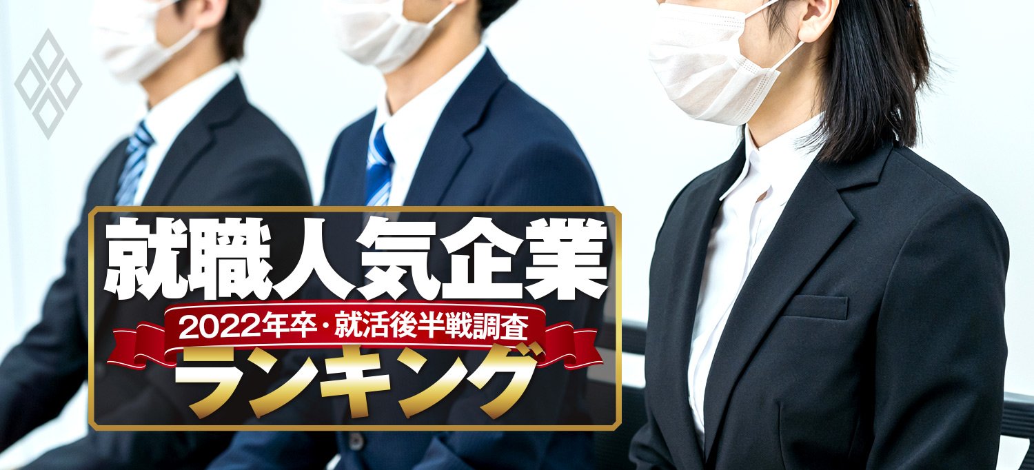 就職人気企業ランキング 2022年卒・就活後半戦調査