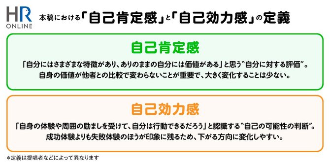 採用面接では「自己肯定感」と「自己効力感」のどちらに注目するべきか？