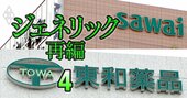 沢井製薬と東和薬品が覇者に？国が求めるジェネリック医薬品業界の「再編」予想図大公開！日医工はどうなる？