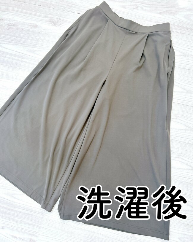 「ヘビロテしそう」「3色目です！」ハニーズの“スカートみたいなパンツ”楽ちんすぎて手放せない！「すべすべで履き心地が良い」