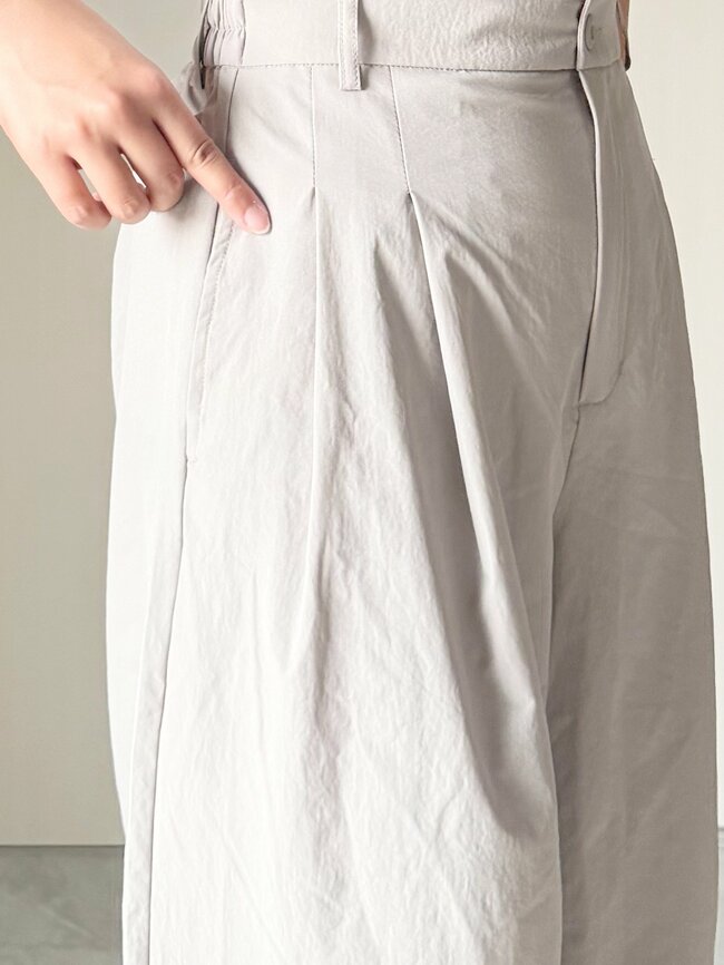 【しまむら】サラッとして気持ちいい！2189円の「ひんやりワイドパンツ」着回し力が高くてコスパ抜群です！《着用レビュー》