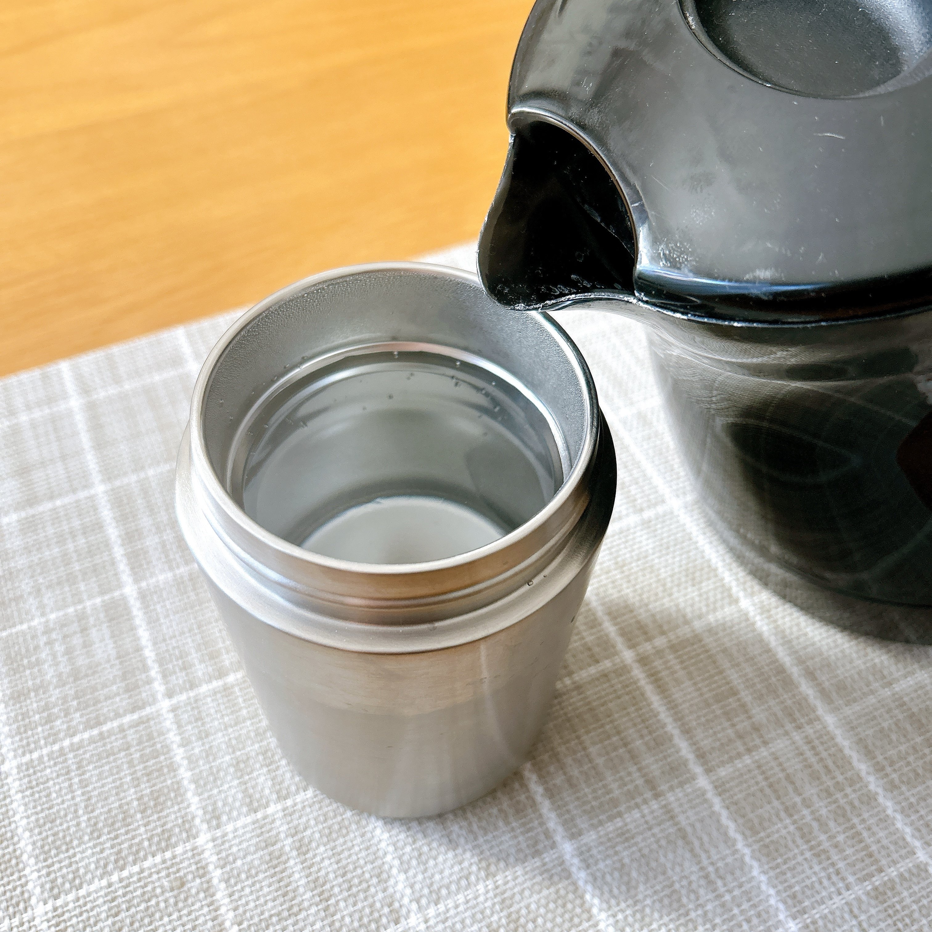 「5時間以上経ってもアツアツ」無印良品の“洗いやすいスープ容器”うどん弁当も作れて嬉しい!「お弁当作るより楽」「寒い時に重宝」