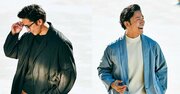 楽にきちんと見せる「シャツジャケット」のスタイル5選
