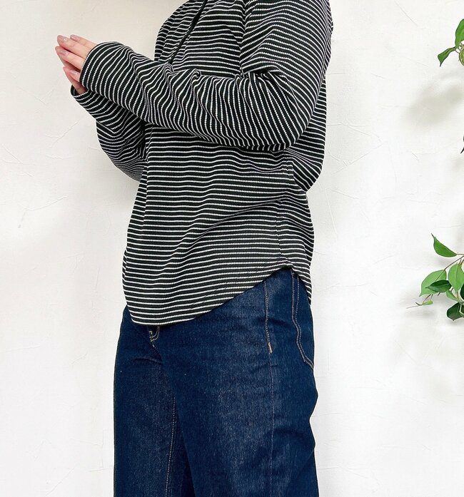 楽ちんすぎて毎日着たい…！しまむらの「着回しトップス」流行りのヘンリーネックが可愛くて、めっちゃ使えます！