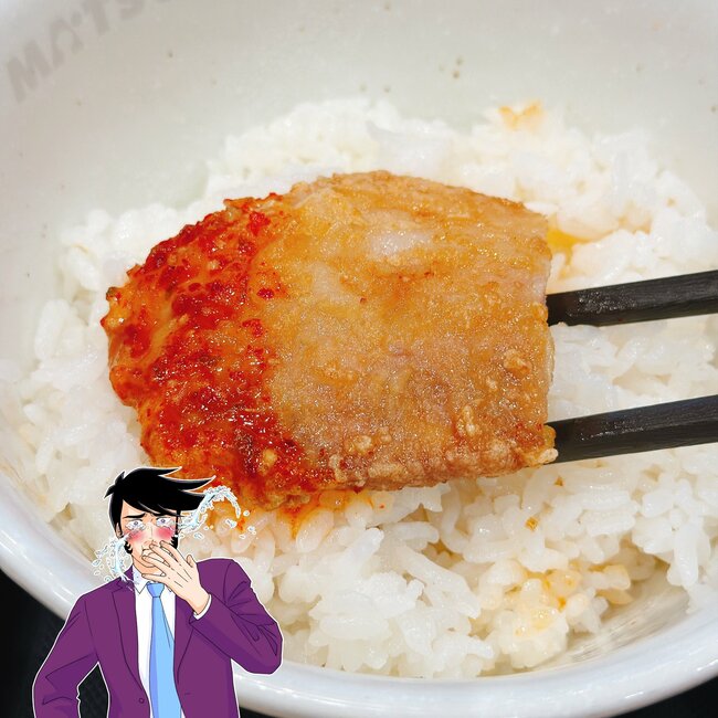 「うますぎる」「一番好きかもしれん」松のやの“ボリューム満点メニュー”肉汁があふれ出てご飯が止まらない！「レギュラーメニューにして」